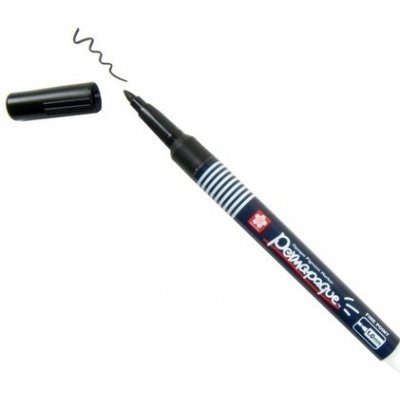 Sakura xzpksn49 popisovač Permapaque 1 mm černý – Zboží Mobilmania