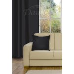 Látka Blackout UNI 126 černý na závěsy, polštářky - 50 cm x 50 cm – Hledejceny.cz