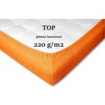 Dadka froté prostěradlo pomerančové 90x200x15 – Hledejceny.cz