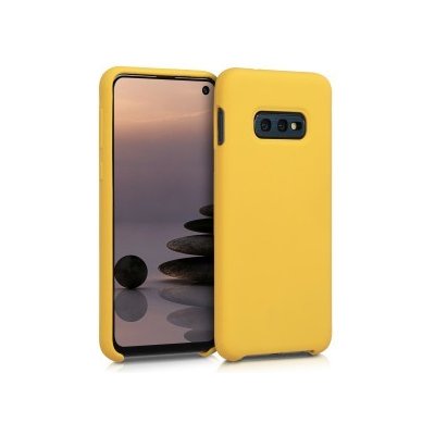 Pouzdro Kwmobile Samsung Galaxy S10e žluté – Zboží Mobilmania