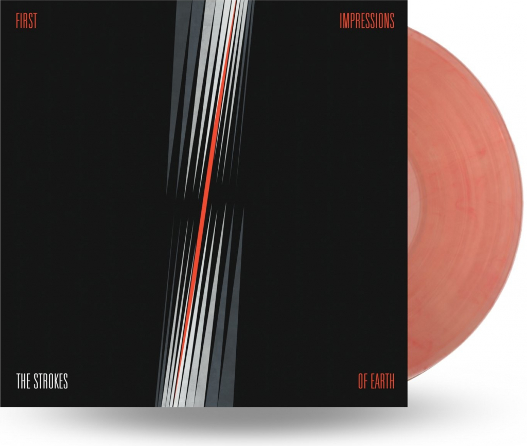 Strokes - First Impressions Of Earth - Limited Coloured Hazy Red Vinyl Edition LP