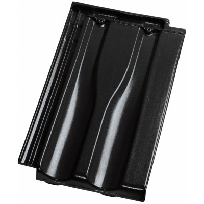 Tondach Hranice/Renoton 11 taška základní glazura Amadeus černá – Sleviste.cz