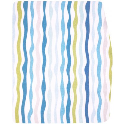 Sedees Podsedák na chytrou židli Sedees velký modro-zelené vlnky – Sleviste.cz