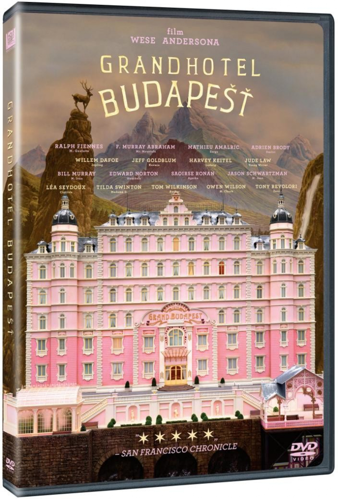 Grandhotel Budapešť DVD