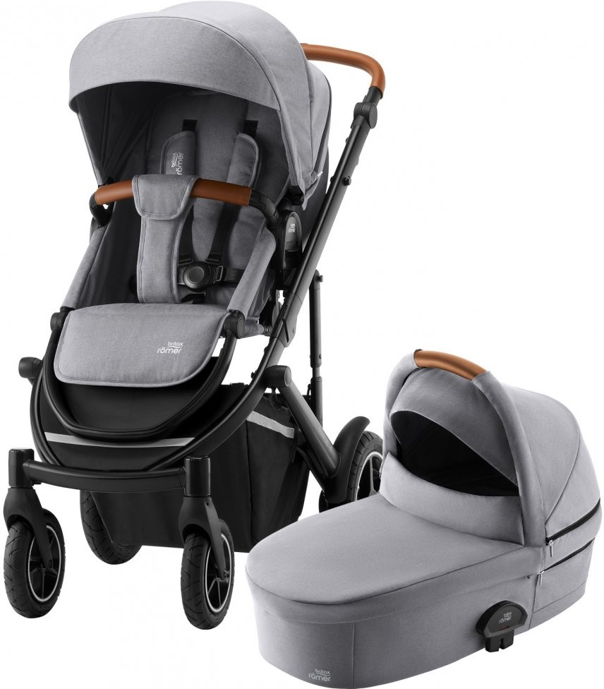 Britax Set Smile 4 + korba 2023 Frost Grey