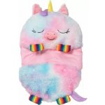 TM Toys Happy Nappers: 2 v 1 spací pytel a polštář Duhový jednorožec – Hledejceny.cz