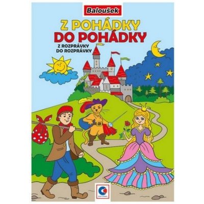 Omalovánka A5, Z Pohádky do pohádky – Zboží Dáma