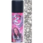 Zo Cool Glitter Sprej glitry na vlasy a tělo Silver 125 ml – Sleviste.cz