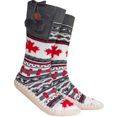 Glovii Vyhřívané ponožky s papučemi GQ4M – Zboží Mobilmania