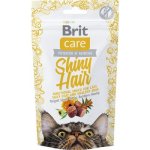Brit Care Cat Snack Shiny Hair losos 50 g – Zboží Mobilmania