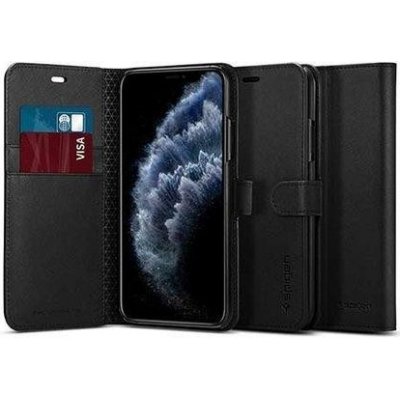 Pouzdro Spigen Wallet S pre iPhone 11 Pro Max - černé – Zbozi.Blesk.cz