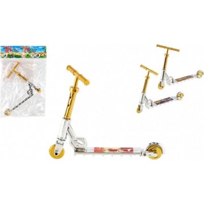 Teddies Koloběžka prstová plast 10cm mix druhů v sáčku – Zboží Dáma