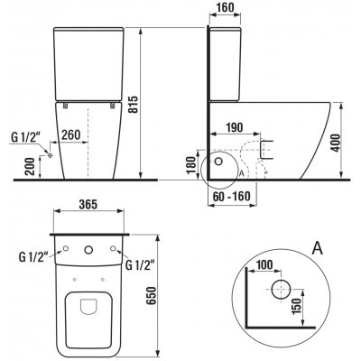 Sapho SAP-PC102WR – Zboží Dáma