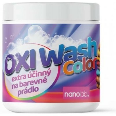 Nanolab OXI Wash odstraňovač skvrn 500 g Colour – Zboží Mobilmania