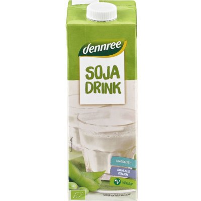 Dennree Bio Sojový nápoj Natural 1 l – Zbozi.Blesk.cz