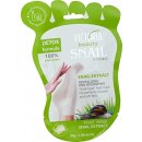 Victoria Beauty Snail Extract Výživná maska na chodidla se šnečím extraktem 1 pár