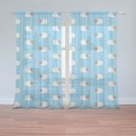 Sablio Záclony Ovečky: 2ks 150x250cm – Hledejceny.cz