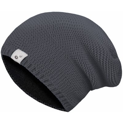 Unuo Dětská čepice pletená Warm Unuo Šedá – Zboží Dáma