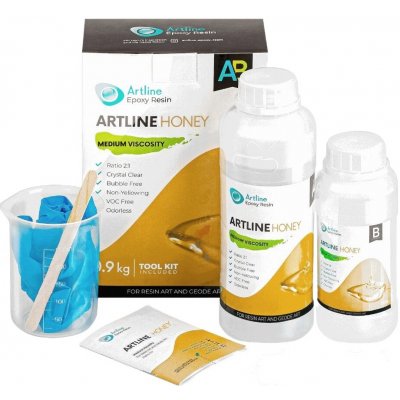 Artline Group d.o.o Medová epoxidová pryskyřice 0,9 kg – Sleviste.cz