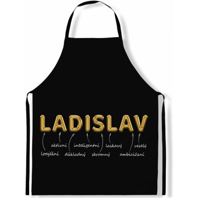 IMPAR Zástěra Mužská jména Gold Ladislav – Zboží Mobilmania