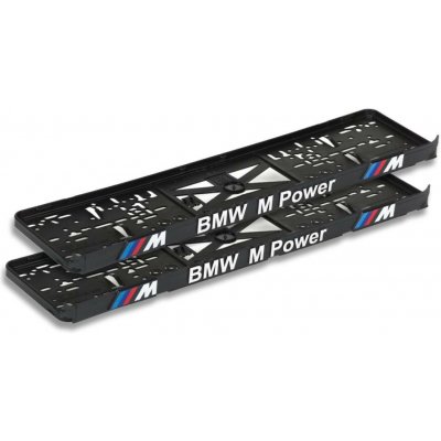 3D Podložka pod SPZ BMW M POWER (2ks) – Sleviste.cz