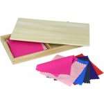 Montessori krabička s látkami – Hledejceny.cz