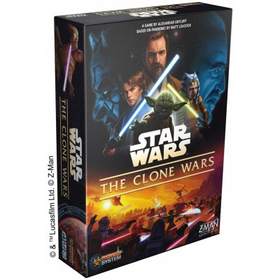 Z-Man games Star Wars: The Clone Wars A Pandemic System Game – Zboží Mobilmania
