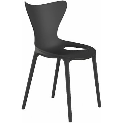 Vondom dětská plastová jídelní židle Love Mini černá – Hledejceny.cz