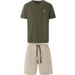 Livergy pánské pyžamo olivová – Zboží Mobilmania