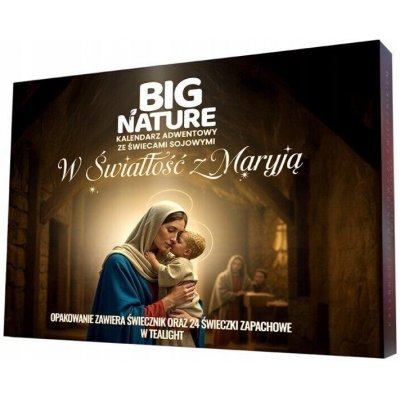 Big Nature Adventní kalendář svíčky sójové "Do světla s Marií" – Hledejceny.cz