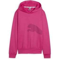 Puma BIG CAT FRENCH TERRY HOODIE dámská sportovní mikina růžová