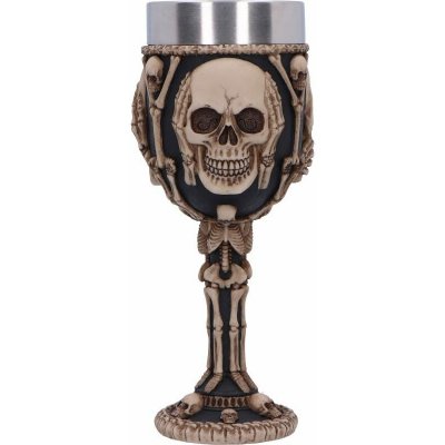 Nemesis Now Skeleton, pohár, 20 cm P44645 – Hledejceny.cz