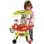 Écoiffier stánek se zeleninou váhou košíkem a doplňky 1702 červeno-zelený – Zboží Mobilmania