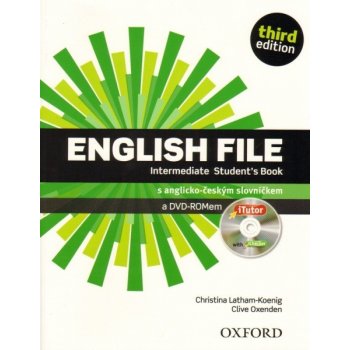 English File Intermediate 3rd Edition STUDENT´S BOOK + iTUTOR DVD-ROM Czech Edition