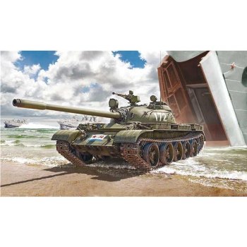 Italeri Model Kit tank 7081 T-55 A 1:72