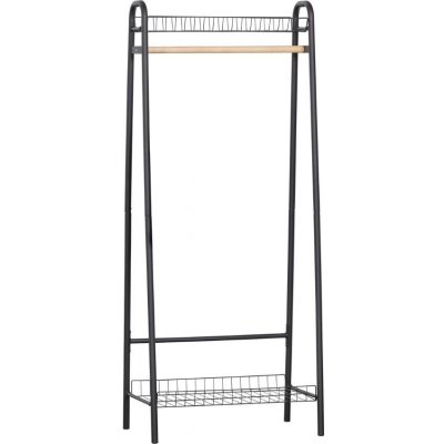 WOOOD věšák Jovich 167 cm Černý kovový – Zboží Dáma