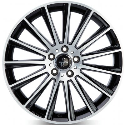Keskin KT18 10x22 5x130 ET40 matt black polished – Hledejceny.cz