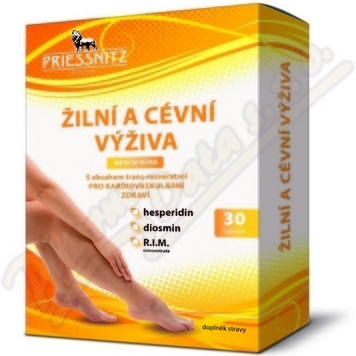 Priessnitz žilní a cévní výživa 30 tablet od 249 Kč - Heureka.cz