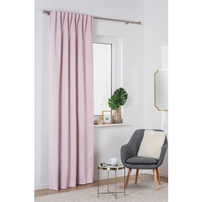 Dekorační zatemňovací závěs s řasící páskou ECLIPSE růžová 140x260 cm (cena za 1 kus) MyBestHome – Zboží Mobilmania