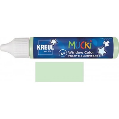 C. KREUL Barva na sklo MUCKI WINDOW COLOR 29 ml v tubě svítící ve tmě