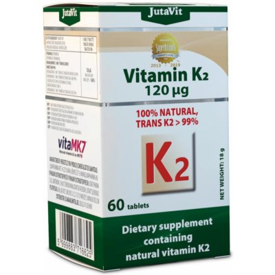 JutaVit Vitamín K2 120µg 60 tablet