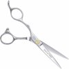 Kadeřnické nůžky Olivia Garden SilkCut PRO Shear Left 5,75´ Silver kadeřnické nůžky pro leváky