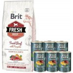 Brit Fresh Beef with Pumpkin Puppy Large 12 kg – Hledejceny.cz