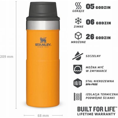 Stanley Termohrnek Triger šafrán 350 ml – Zboží Mobilmania