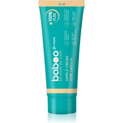 Baboo Nipple Cream Pure Lanolin lanolinová mast 35 ml – Zboží Dáma