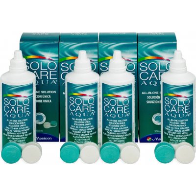 Menicon Solocare Aqua 4 x 360 ml – Zbozi.Blesk.cz