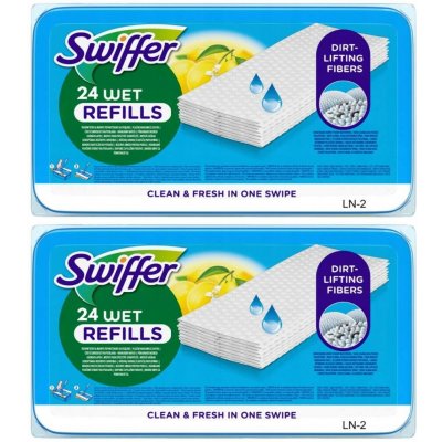 Swiffer Vlhčené utěrky na podlahu Citrus Fresh 48 ks – Sleviste.cz