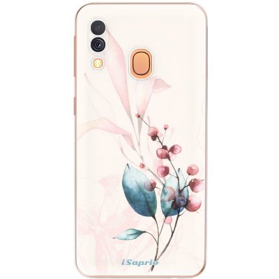 Pouzdro iSaprio - Flower Art 02 - Samsung Galaxy A40 – Zboží Mobilmania