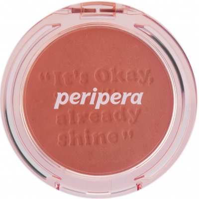 Peripera Pure Blushed Sunshine Cheek 01 Calm Pink Tvářenka 4,2 g – Zboží Mobilmania