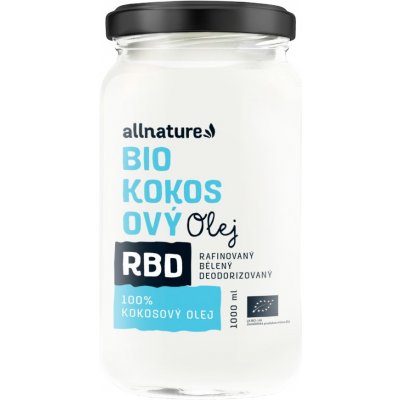 Allnature RBD Kokosový olej 1 l – Zbozi.Blesk.cz